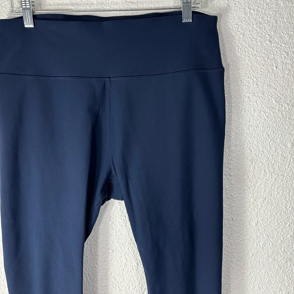 Peloton Navy Blue Cadent High Rise Crop 7/8 Leggings SZ 2X